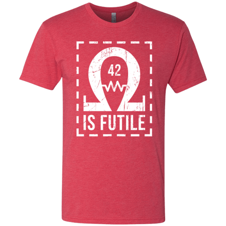 T-Shirts Vintage Red / Small Resistance is Futile Men's Triblend T-Shirt