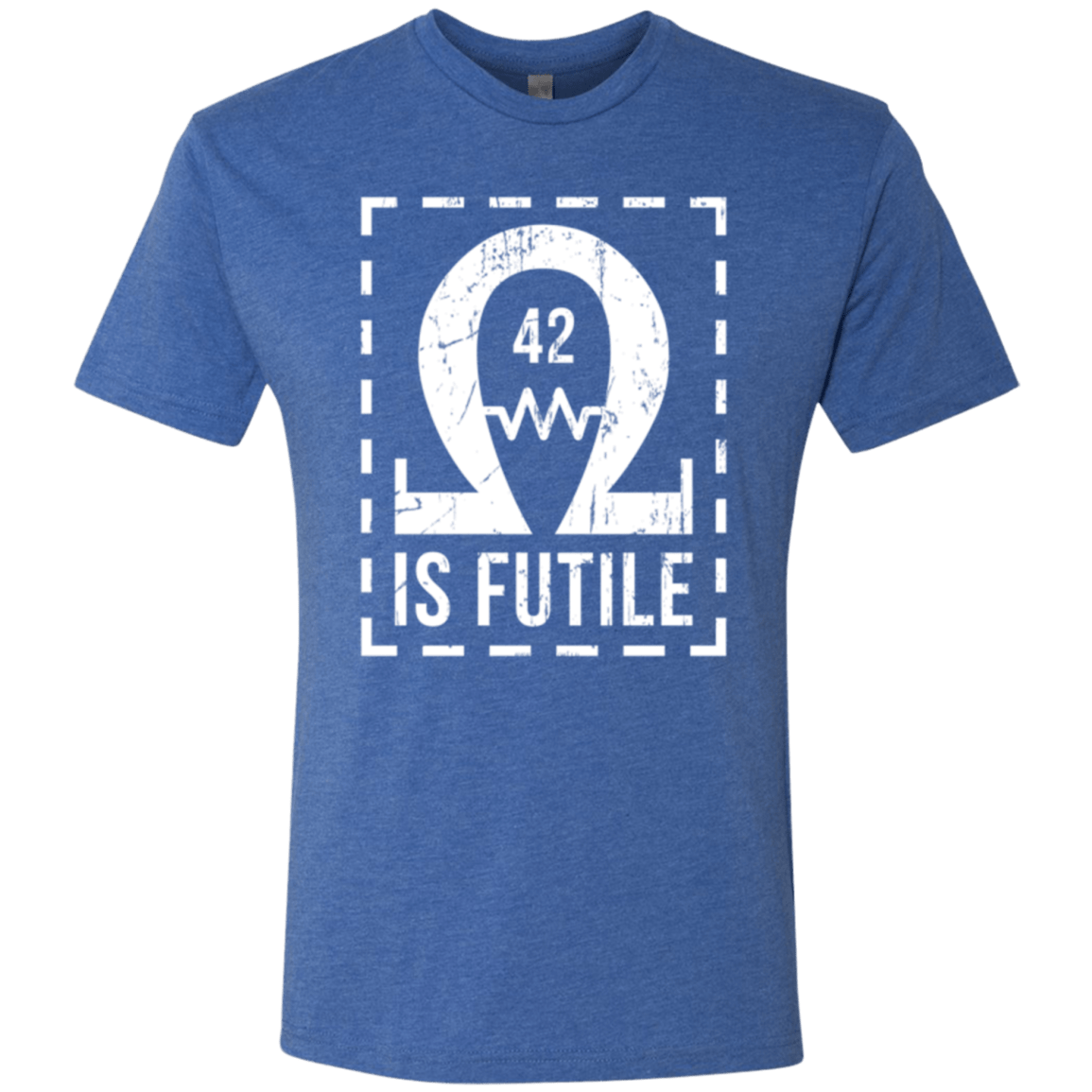 T-Shirts Vintage Royal / Small Resistance is Futile Men's Triblend T-Shirt