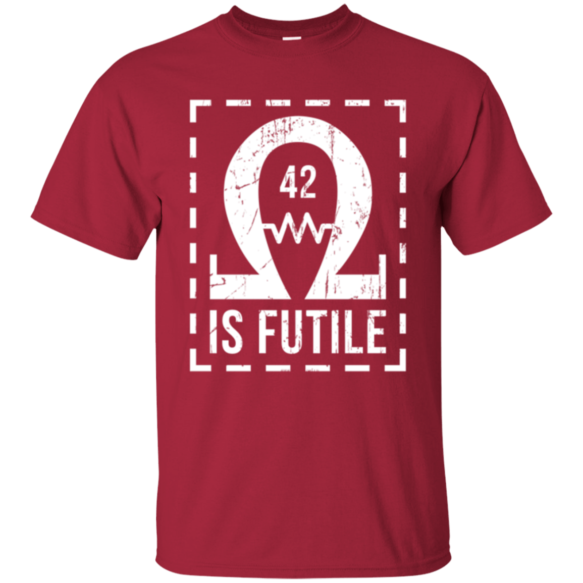 T-Shirts Cardinal / Small Resistance is Futile T-Shirt