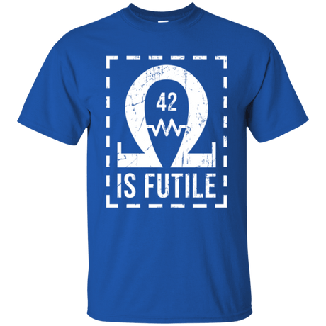 T-Shirts Royal / Small Resistance is Futile T-Shirt
