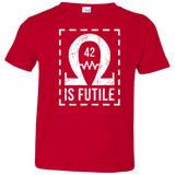 T-Shirts Red / 2T Resistance is Futile Toddler Premium T-Shirt