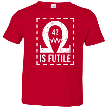 T-Shirts Red / 2T Resistance is Futile Toddler Premium T-Shirt