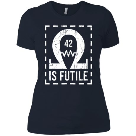 T-Shirts Midnight Navy / X-Small Resistance is Futile Women's Premium T-Shirt