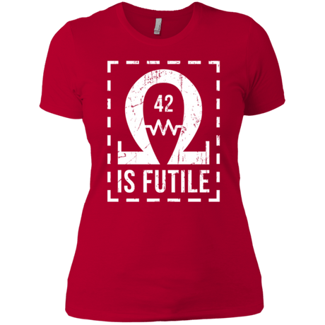T-Shirts Red / X-Small Resistance is Futile Women's Premium T-Shirt
