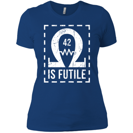 T-Shirts Royal / X-Small Resistance is Futile Women's Premium T-Shirt