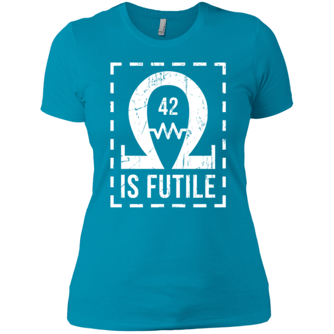 T-Shirts Turquoise / X-Small Resistance is Futile Women's Premium T-Shirt