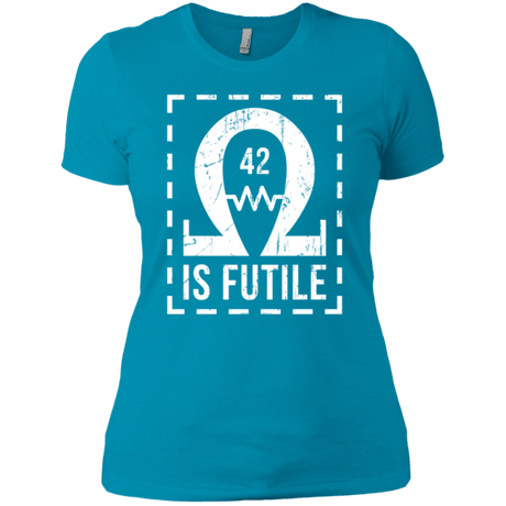 T-Shirts Turquoise / X-Small Resistance is Futile Women's Premium T-Shirt