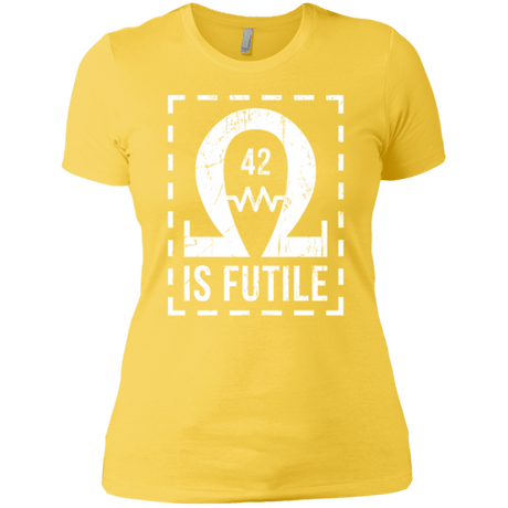 T-Shirts Vibrant Yellow / X-Small Resistance is Futile Women's Premium T-Shirt