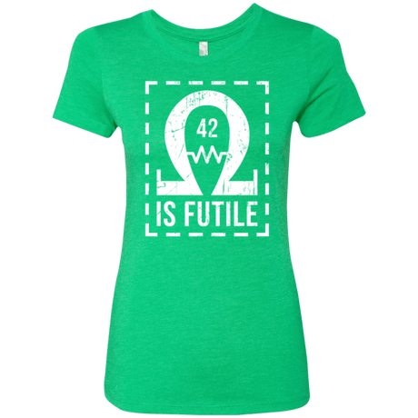 T-Shirts Envy / Small Resistance is Futile Women's Triblend T-Shirt