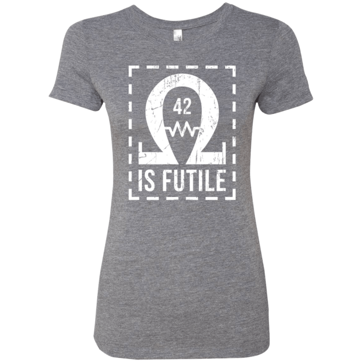 T-Shirts Premium Heather / Small Resistance is Futile Women's Triblend T-Shirt