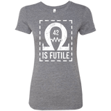 T-Shirts Premium Heather / Small Resistance is Futile Women's Triblend T-Shirt