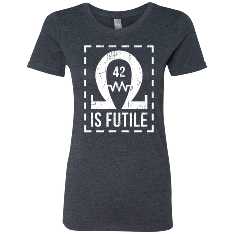 T-Shirts Vintage Navy / Small Resistance is Futile Women's Triblend T-Shirt