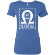 T-Shirts Vintage Royal / Small Resistance is Futile Women's Triblend T-Shirt