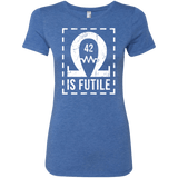 T-Shirts Vintage Royal / Small Resistance is Futile Women's Triblend T-Shirt