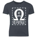 T-Shirts Vintage Navy / YXS Resistance is Futile Youth Triblend T-Shirt