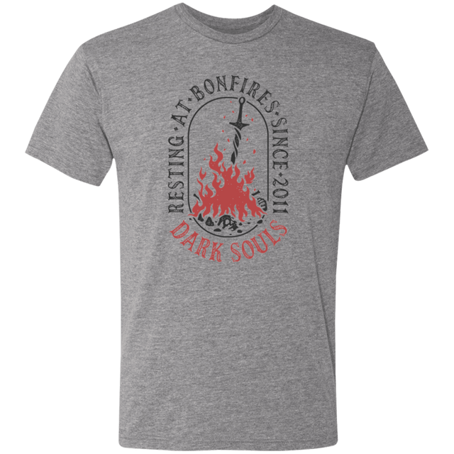 T-Shirts Premium Heather / S Resting at Bonfires Men's Triblend T-Shirt