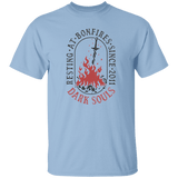 T-Shirts Light Blue / S Resting at Bonfires T-Shirt