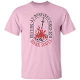 T-Shirts Light Pink / S Resting at Bonfires T-Shirt