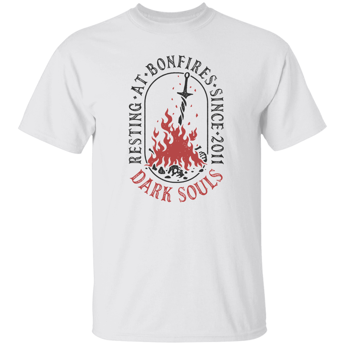 T-Shirts White / S Resting at Bonfires T-Shirt