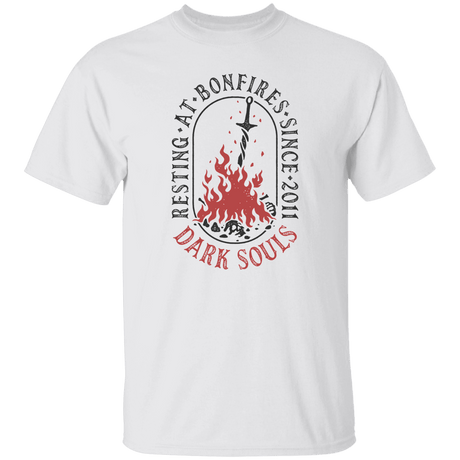 T-Shirts White / S Resting at Bonfires T-Shirt