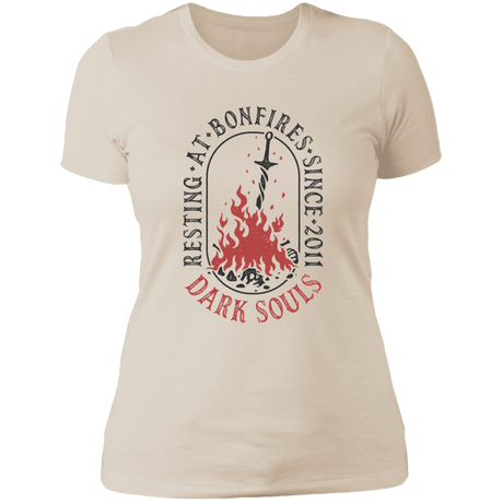 T-Shirts Ivory/ / S Resting at Bonfires Women's Premium T-Shirt