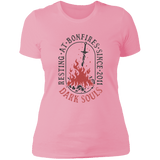 T-Shirts Light Pink / S Resting at Bonfires Women's Premium T-Shirt