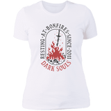 T-Shirts White / S Resting at Bonfires Women's Premium T-Shirt