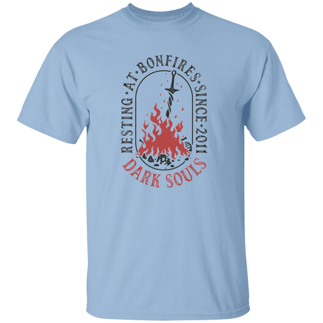 T-Shirts Light Blue / YXS Resting at Bonfires Youth T-Shirt