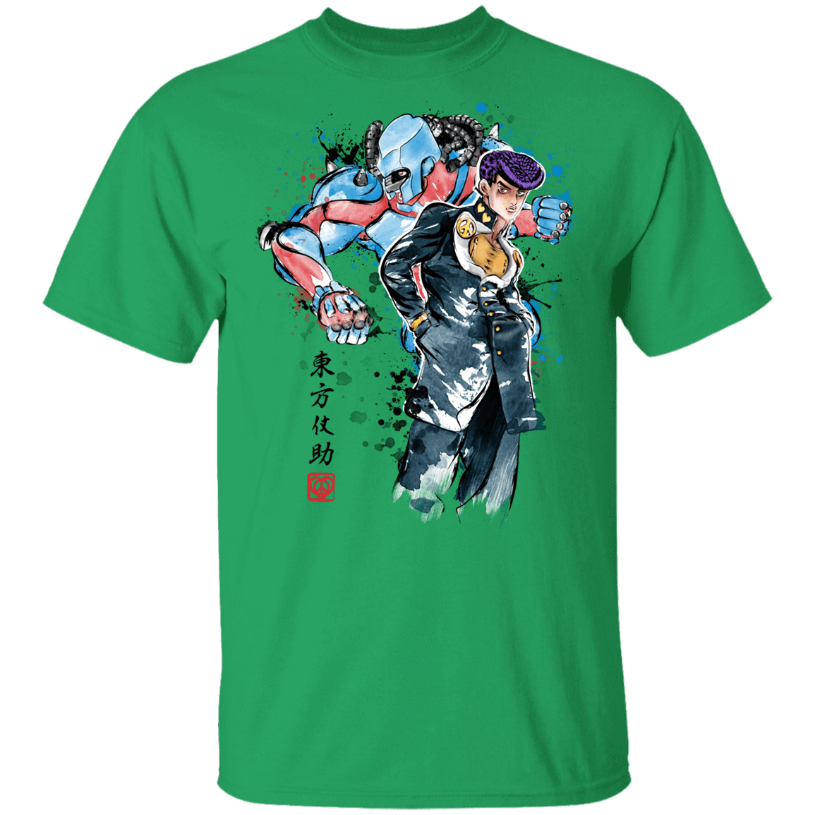 T-Shirts Irish Green / YXS Restoration and Regeneration Watercolor Youth T-Shirt