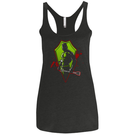 T-Shirts Vintage Black / X-Small Resurrected Women's Triblend Racerback Tank
