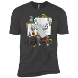 T-Shirts Heavy Metal / YXS Retrato de un Robot Boys Premium T-Shirt