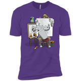 T-Shirts Purple Rush / YXS Retrato de un Robot Boys Premium T-Shirt