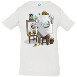 T-Shirts White / 6 Months Retrato de un Robot Infant Premium T-Shirt