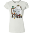 T-Shirts White / S Retrato de un Robot Junior Slimmer-Fit T-Shirt