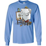 T-Shirts Carolina Blue / S Retrato de un Robot Men's Long Sleeve T-Shirt