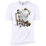 T-Shirts White / X-Small Retrato de un Robot Men's Premium T-Shirt