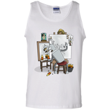 T-Shirts White / S Retrato de un Robot Men's Tank Top