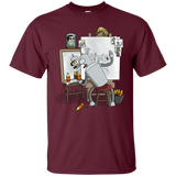 T-Shirts Maroon / S Retrato de un Robot T-Shirt