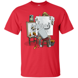 T-Shirts Red / S Retrato de un Robot T-Shirt