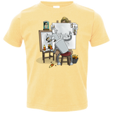 T-Shirts Butter / 2T Retrato de un Robot Toddler Premium T-Shirt