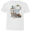 T-Shirts White / 2T Retrato de un Robot Toddler Premium T-Shirt