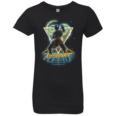 T-Shirts Black / YXS Retro Airbender Girls Premium T-Shirt