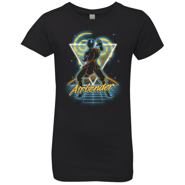 T-Shirts Black / YXS Retro Airbender Girls Premium T-Shirt