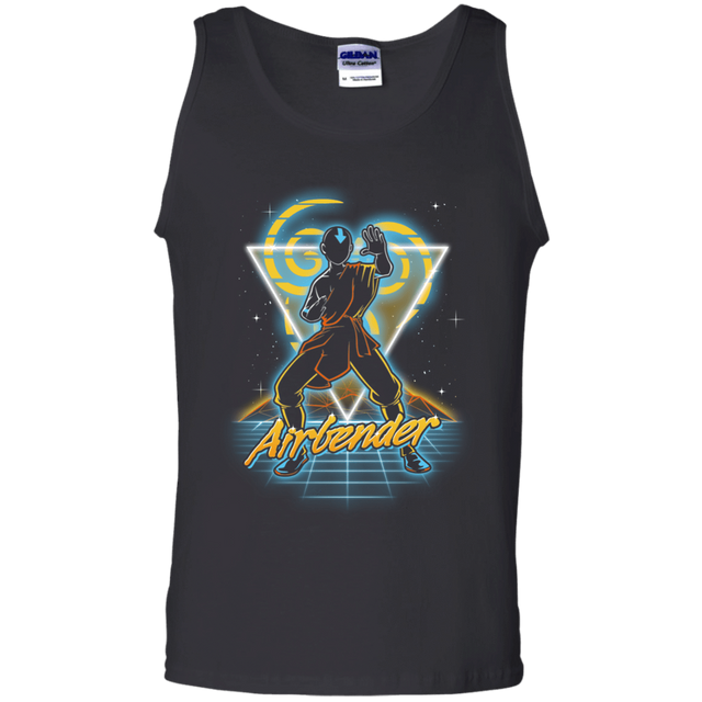 T-Shirts Black / S Retro Airbender Men's Tank Top