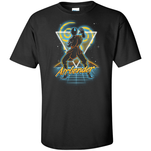 T-Shirts Black / XLT Retro Airbender Tall T-Shirt