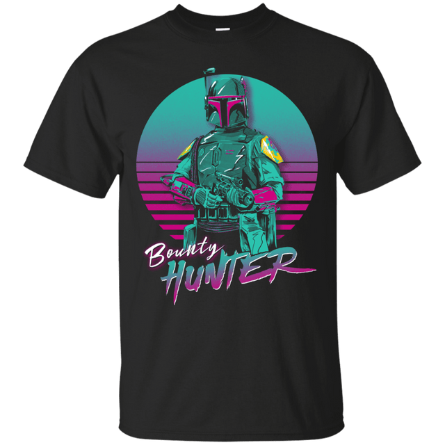 T-Shirts Black / S Retro Bounty Hunter T-Shirt