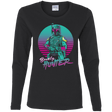 T-Shirts Black / S Retro Bounty Hunter Women's Long Sleeve T-Shirt