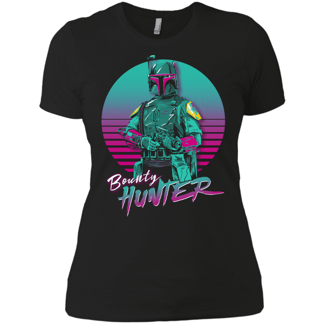 T-Shirts Black / X-Small Retro Bounty Hunter Women's Premium T-Shirt