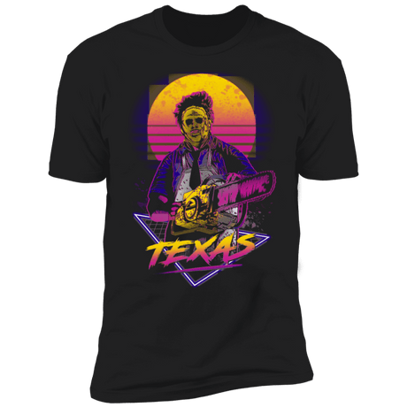 T-Shirts Black / X-Small Retro Chainsaw Men's Premium T-Shirt