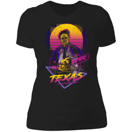 T-Shirts Black / X-Small Retro Chainsaw Women's Premium T-Shirt